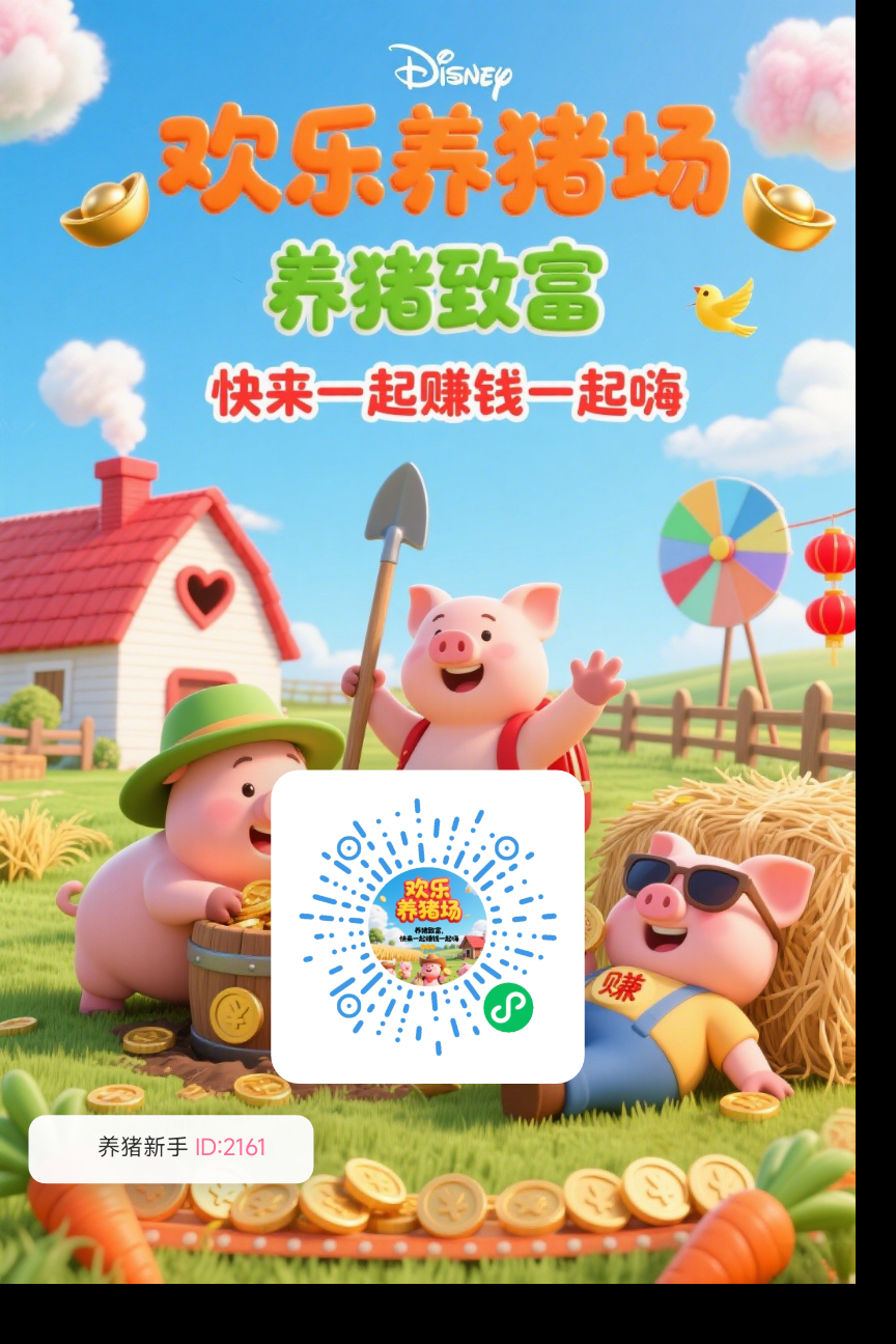 详细阅读:欢乐养猪场首码,无需下载,收益稳定。 欢乐养猪场首码,无需下载,收益稳定。